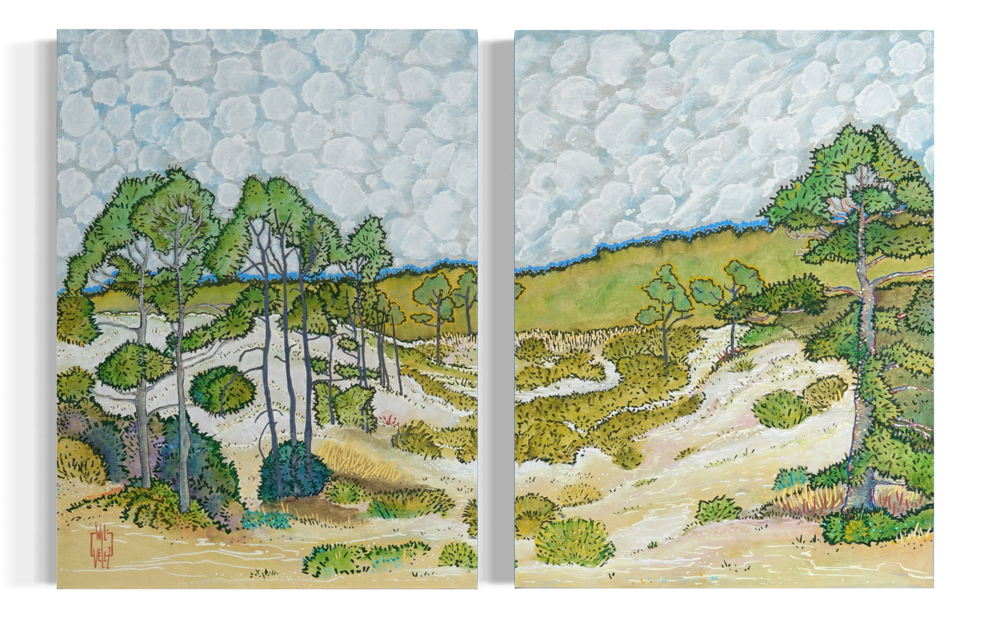 “Les Dunes de Sable d’Orleans (Dauphin Island)" (2025)