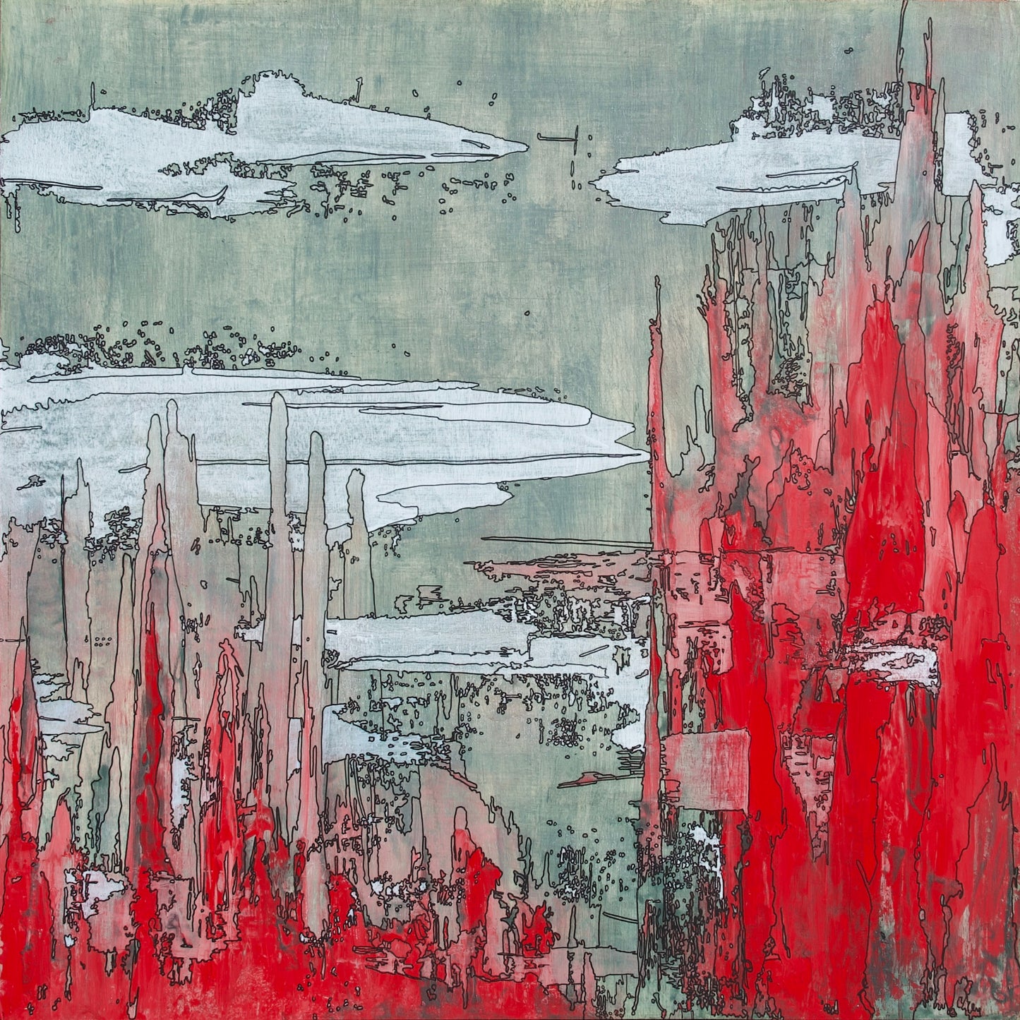 "Crystalline Realm No. 01" (2024). Print.