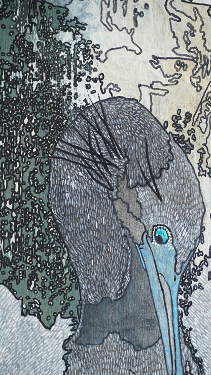 “Cormorants in the Corrosive Shine" (2026).