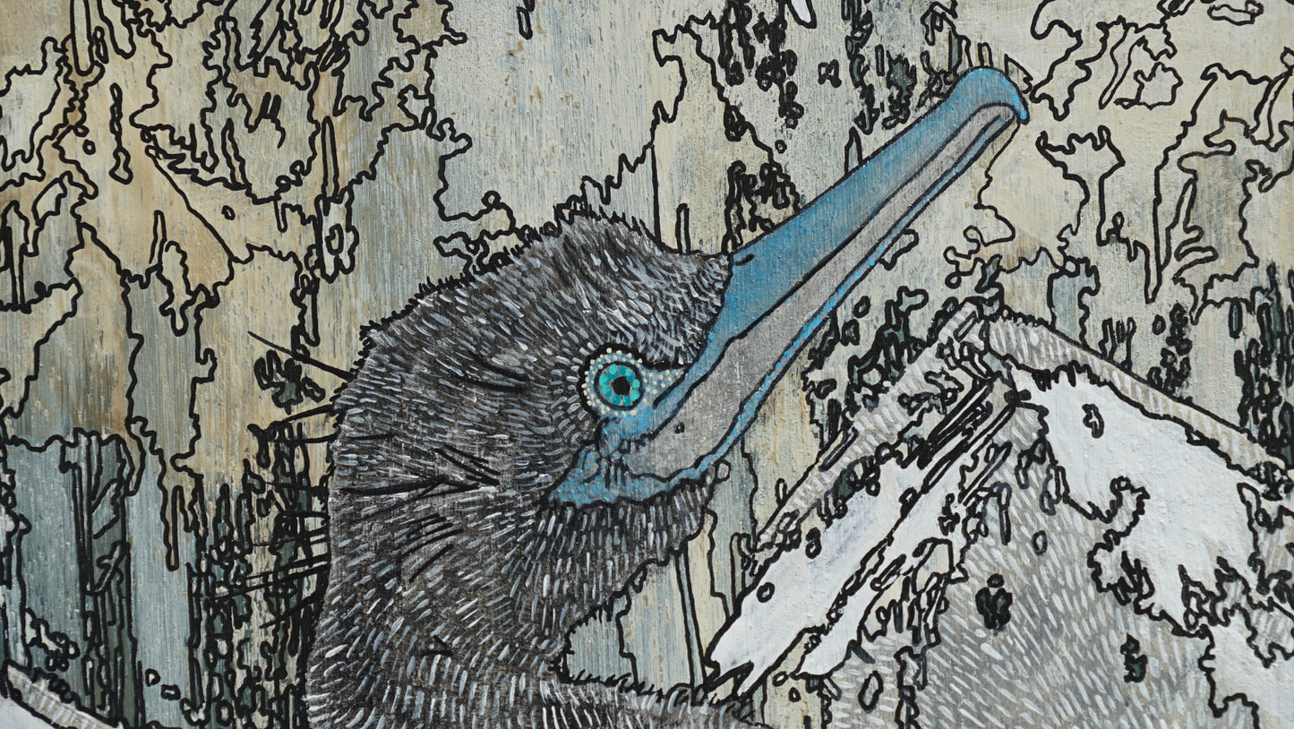 “Cormorants in the Corrosive Shine" (2026).