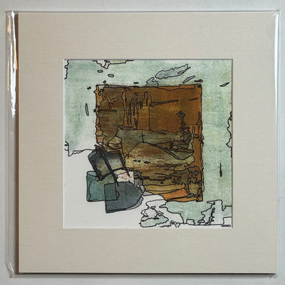 "Mount Carnelian" (2023). Giclee Print.
