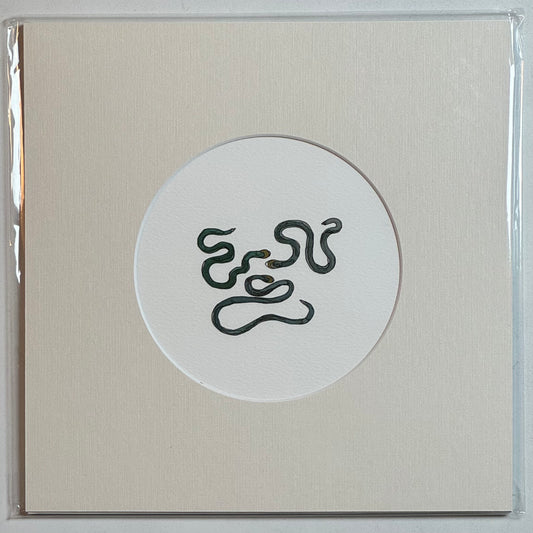"Brass Snake Trio" (2023). Giclee Print.