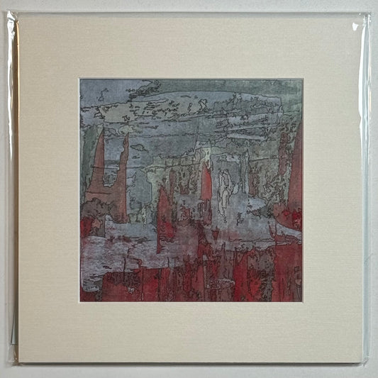 “Andesine Liths" (2023). Giclee Print.